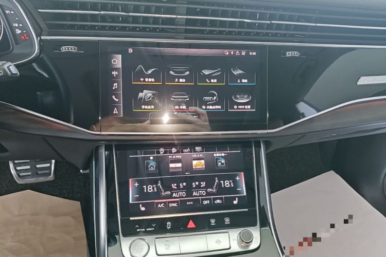 Used Audi Q8 2019 45 TFSI Prestige Dynamic Edition Audio And AC Panel