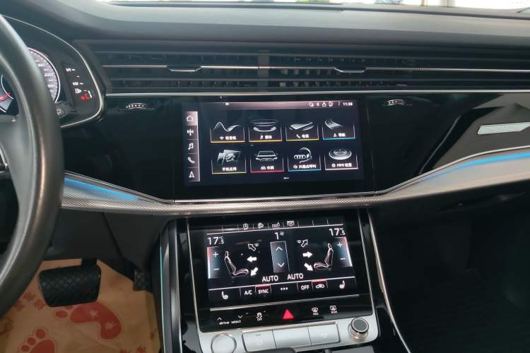 Used Audi Q8 2019 45 TFSI Luxury Prestige Edition Audio And AC Panel