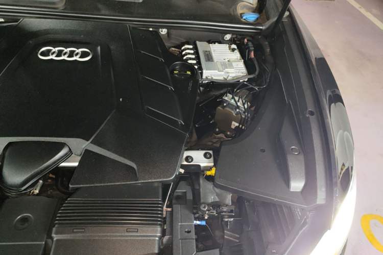 Used Audi Q8 2019 55 TFSI Luxury Dynamic Model Engine Bay Left