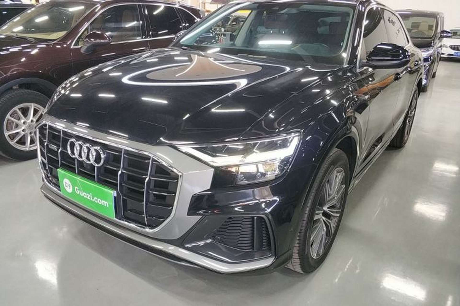 Used Audi Q8 2019 45 TFSI Prestige Dynamic Edition Front Left 45 Deg