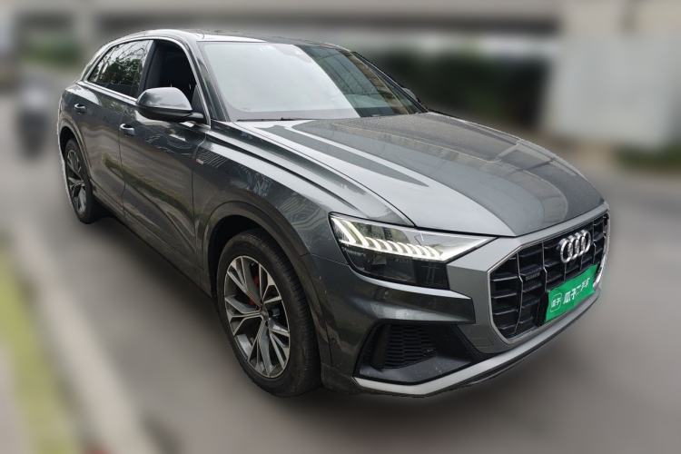 Used Audi Q8 2019 55 TFSI Prestige Dynamic Edition Front Right 45 Deg