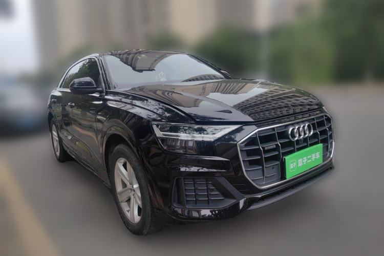 Used Audi Q8 2019 45 TFSI Luxury Prestige Edition Front Right 45 Deg
