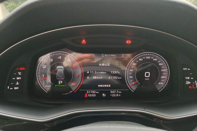 Used Audi Q8 2019 55 TFSI Luxury Dynamic Model Instrument Cluster