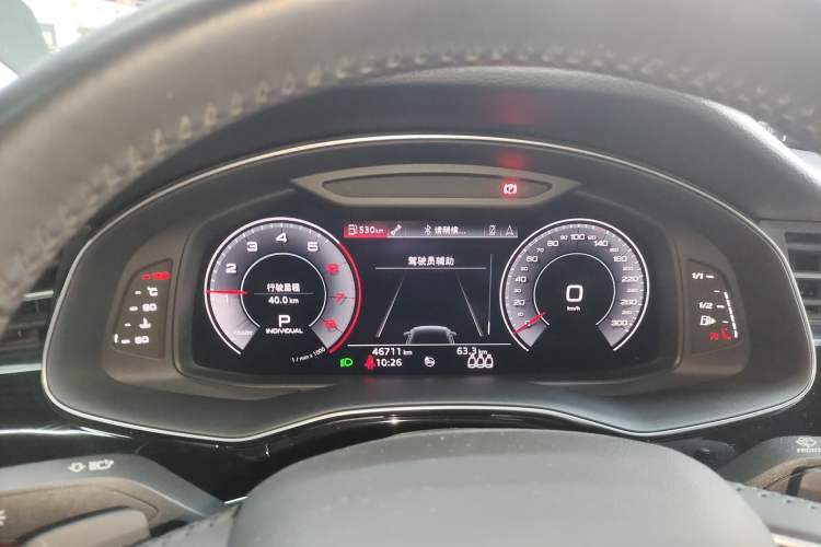 Used Audi Q8 2019 55 TFSI Luxury Dynamic Model Instrument Cluster