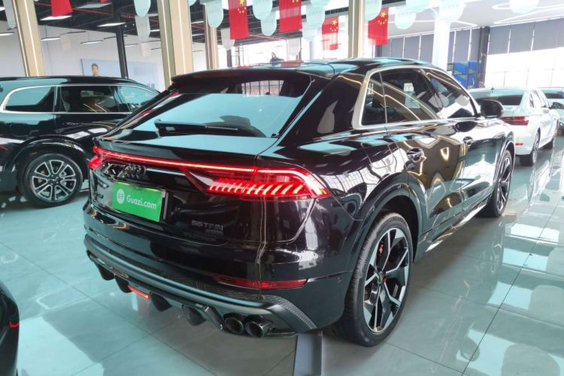 Used Audi Q8 2019 45 TFSI Luxury Prestige Edition Rear Right 45 Deg