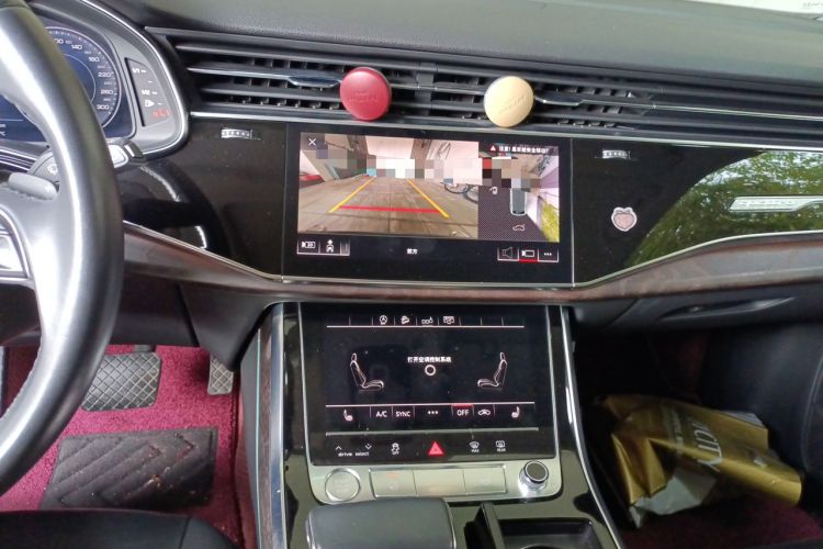 Used Audi Q8 2019 55 TFSI Prestige Dynamic Edition Audio And AC Panel