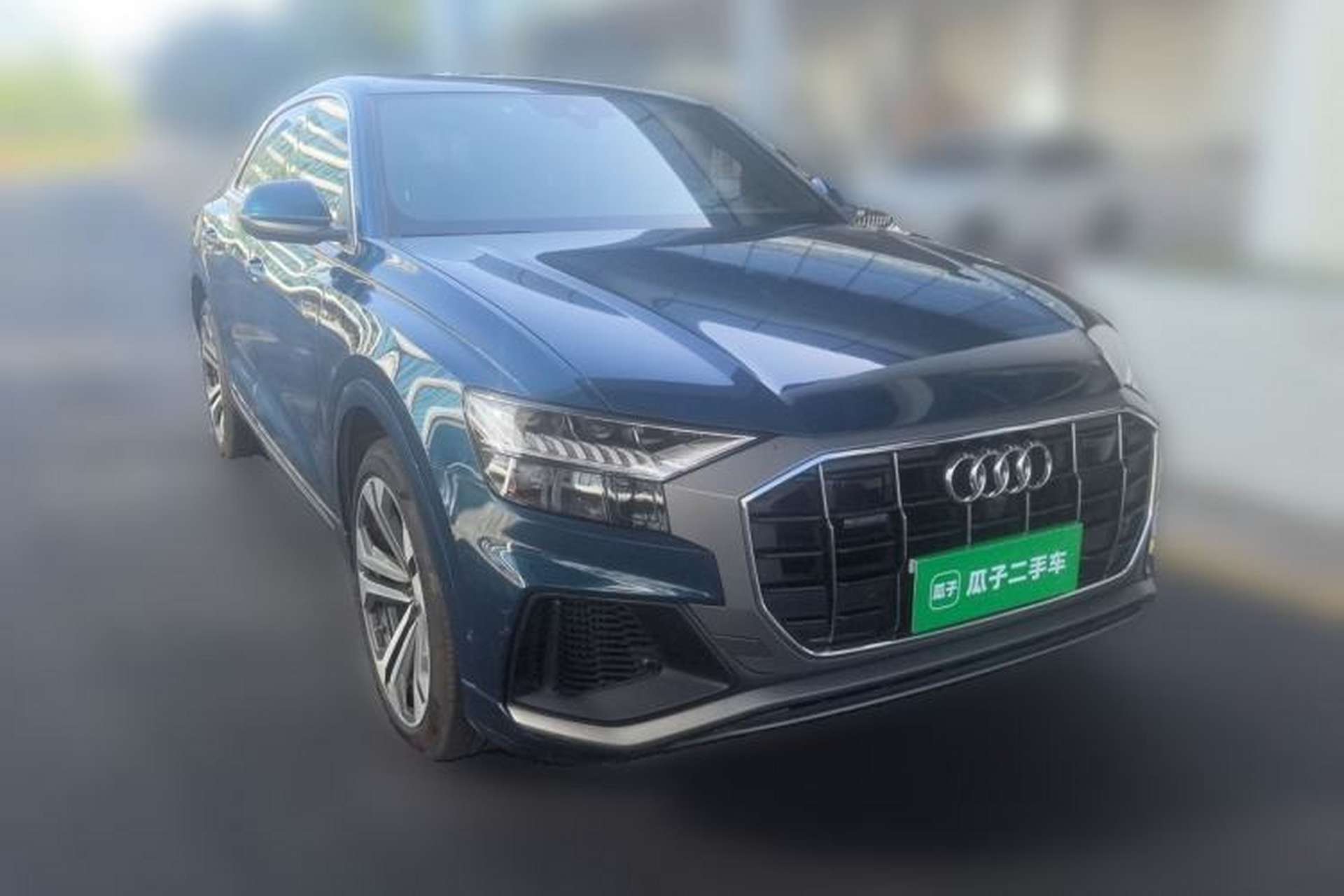 Used Audi Q8 2019 55 TFSI Ultimate Limited Edition Front Right 45 Deg