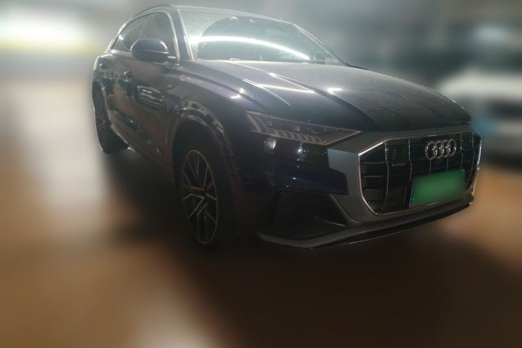 Used Audi Q8 2019 55 TFSI Prestige Dynamic Edition Front Right 45 Deg