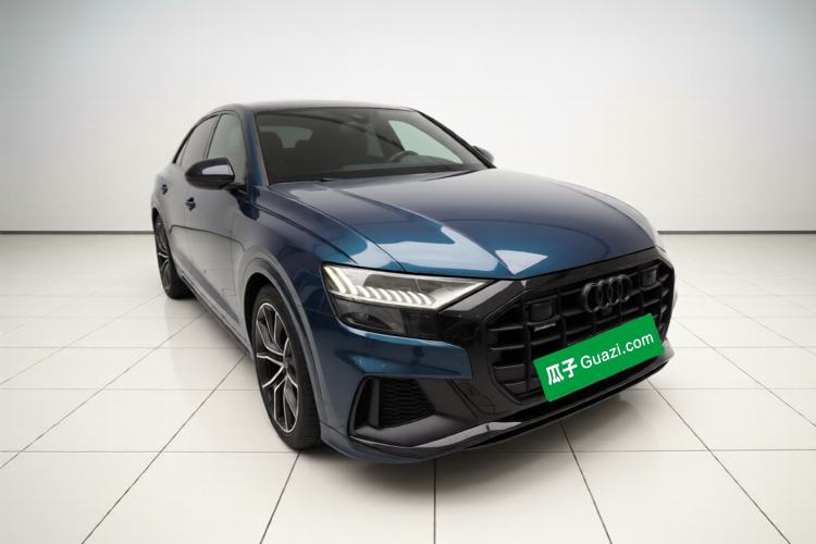 Used Audi Q8 2019 55 TFSI Ultimate Limited Edition Front Right 45 Deg