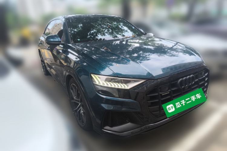 Used Audi Q8 2019 55 TFSI Ultimate Limited Edition Front Right 45 Deg