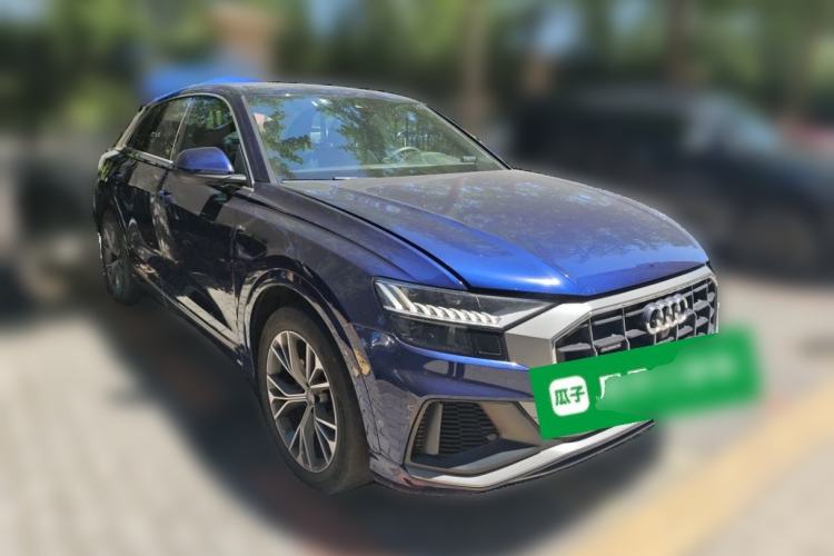 Used Audi Q8 2019 55 TFSI Prestige Dynamic Edition Front Right 45 Deg