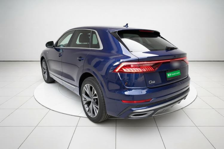 Used Audi Q8 2019 55 TFSI Prestige Dynamic Edition Rear Left 45 Deg