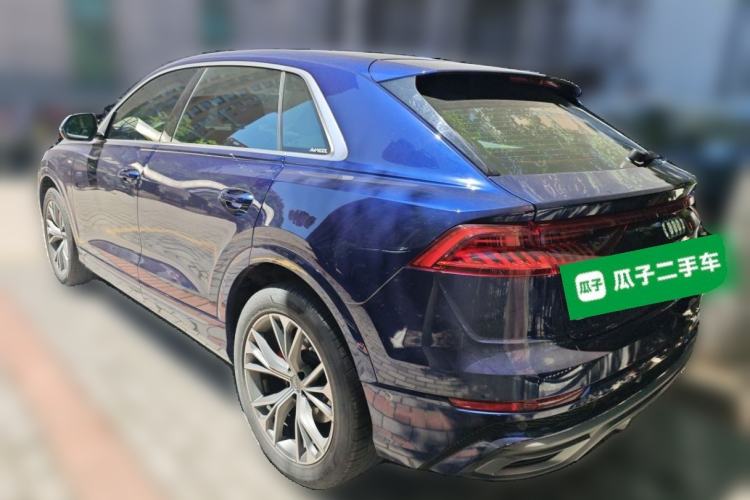 Used Audi Q8 2019 55 TFSI Prestige Dynamic Edition Rear Left 45 Deg