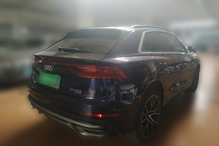 Used Audi Q8 2019 55 TFSI Prestige Dynamic Edition Rear Right 45 Deg