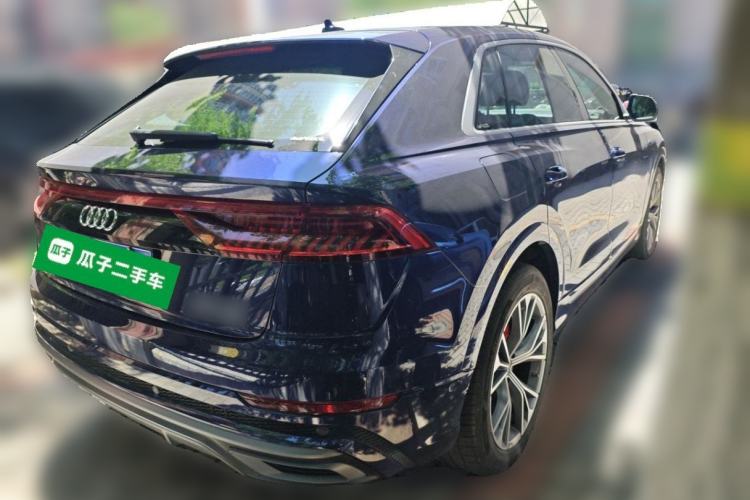Used Audi Q8 2019 55 TFSI Prestige Dynamic Edition Rear Right 45 Deg