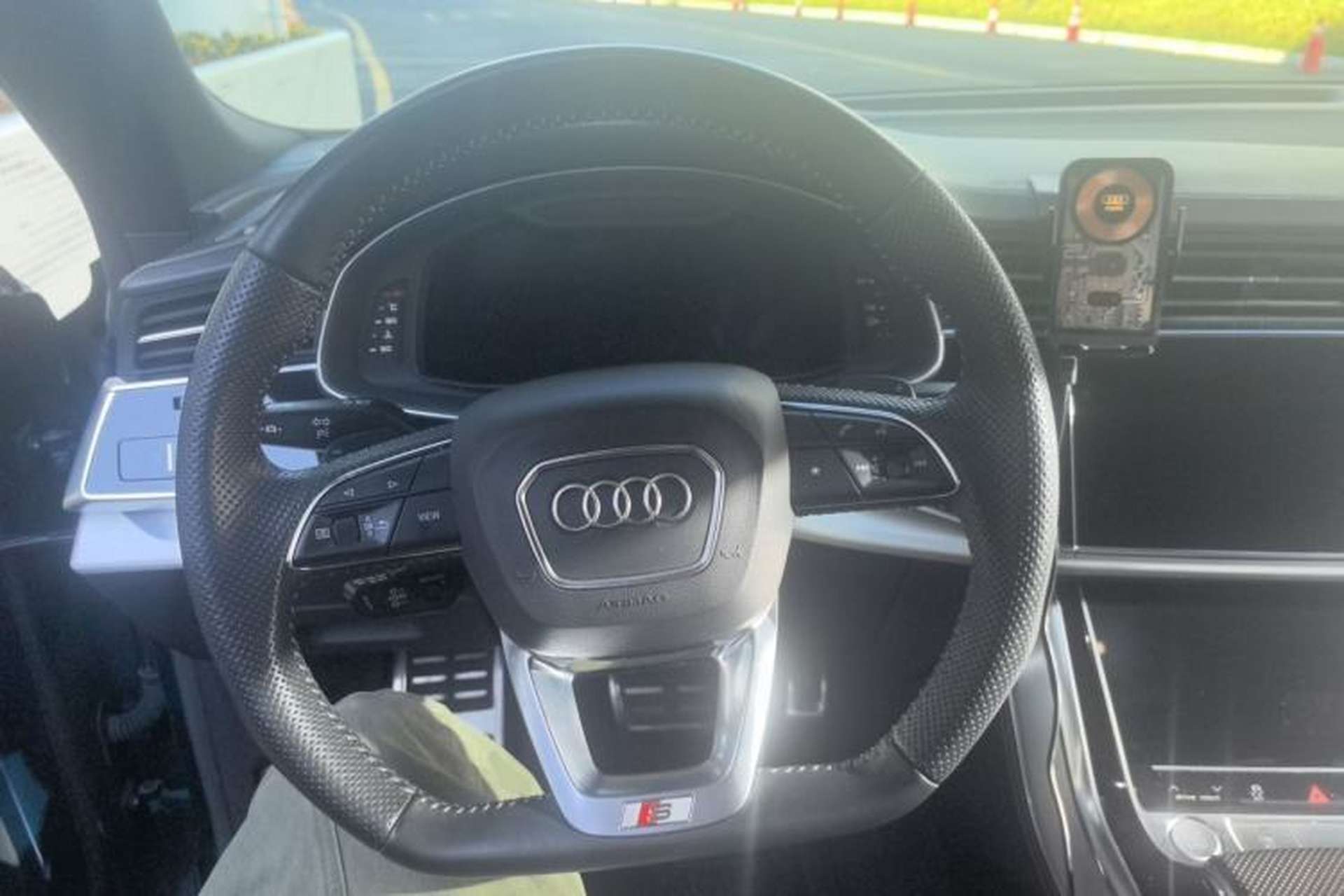 Used Audi Q8 2019 55 TFSI Ultimate Limited Edition Steering Wheel