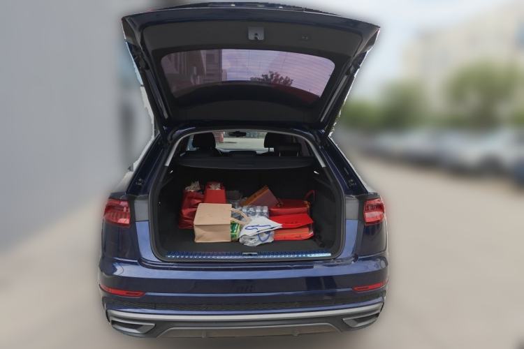 Used Audi Q8 2019 55 TFSI Luxury Dynamic Model Trunk