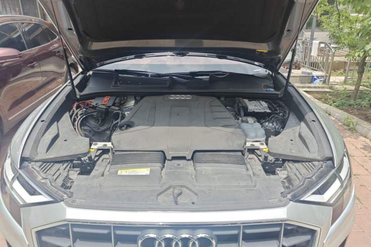 Used Audi Q8 2019 45 TFSI Luxury Prestige Edition Engine Bay