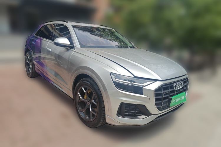 Used Audi Q8 2019 45 TFSI Luxury Prestige Edition Front Right 45 Deg