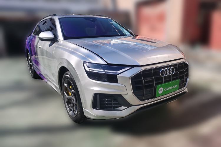 Used Audi Q8 2019 45 TFSI Luxury Prestige Edition Front Right 45 Deg