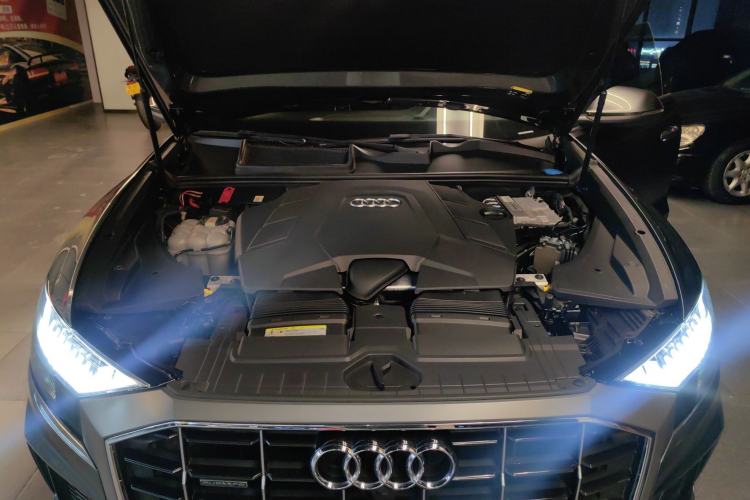Used Audi Q8 2019 55 TFSI Prestige Dynamic Edition Engine Bay