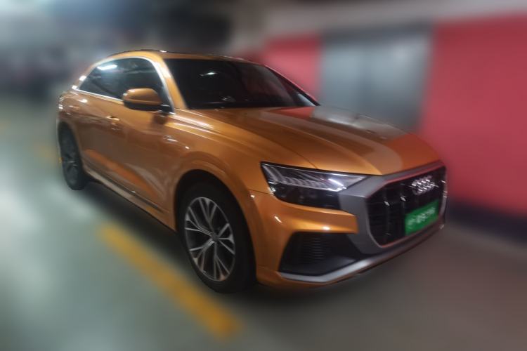 Used Audi Q8 2019 55 TFSI Prestige Dynamic Edition Front Right 45 Deg