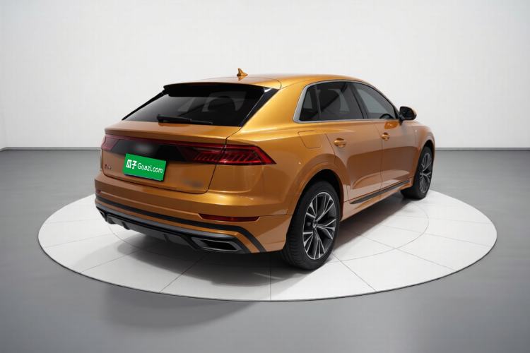 Used Audi Q8 2019 55 TFSI Prestige Dynamic Edition Rear Right 45 Deg