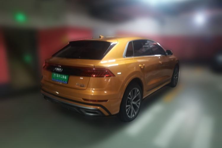 Used Audi Q8 2019 55 TFSI Prestige Dynamic Edition Rear Right 45 Deg