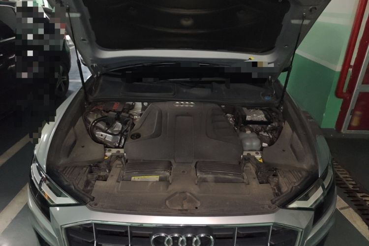 Used Audi Q8 2019 45 TFSI Luxury Prestige Edition Engine Bay