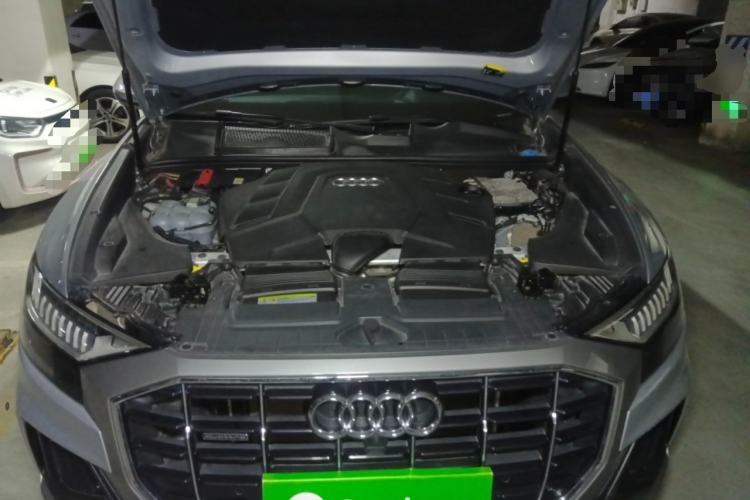 Used Audi Q8 2019 55 TFSI Prestige Dynamic Edition Engine Bay