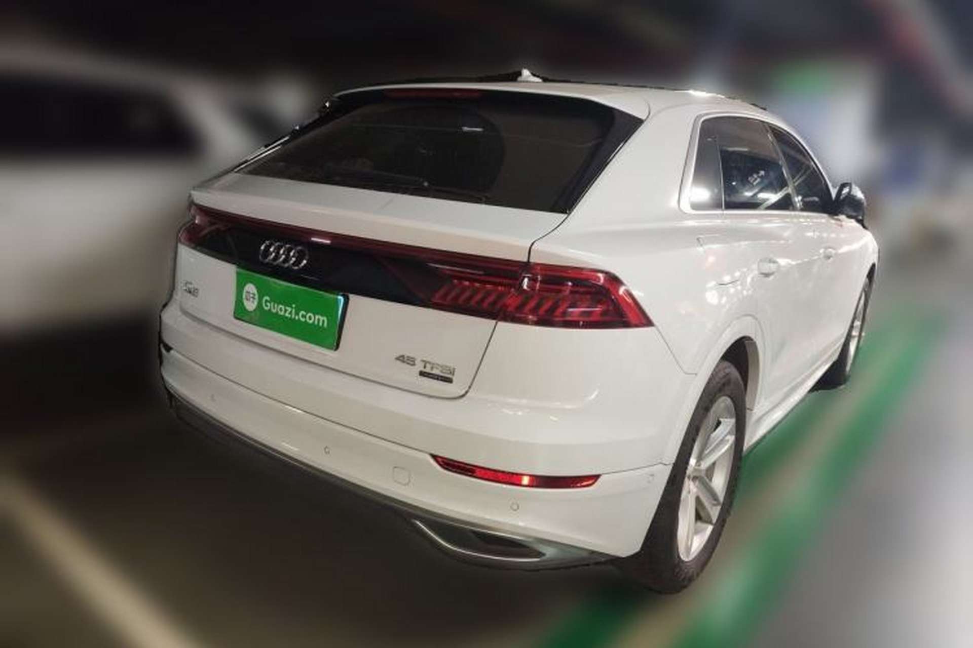 Used Audi Q8 2019 45 TFSI Luxury Prestige Edition Rear Right 45 Deg