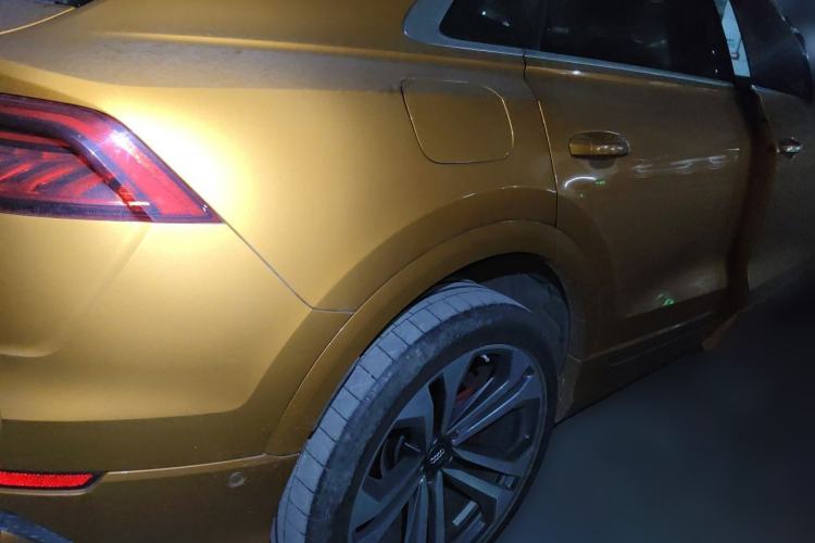 Used Audi Q8 2019 55 TFSI Prestige Dynamic Edition Rear Right 45 Deg