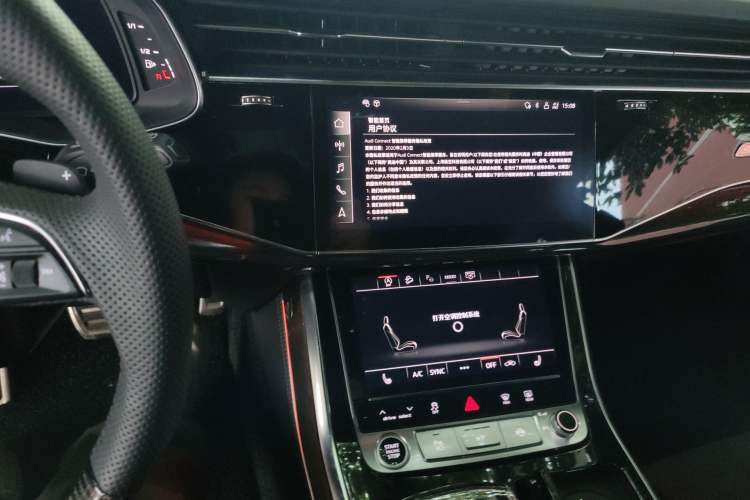 Used Audi Q8 2021 55 TFSI Prestige Dynamic Edition Audio And AC Panel