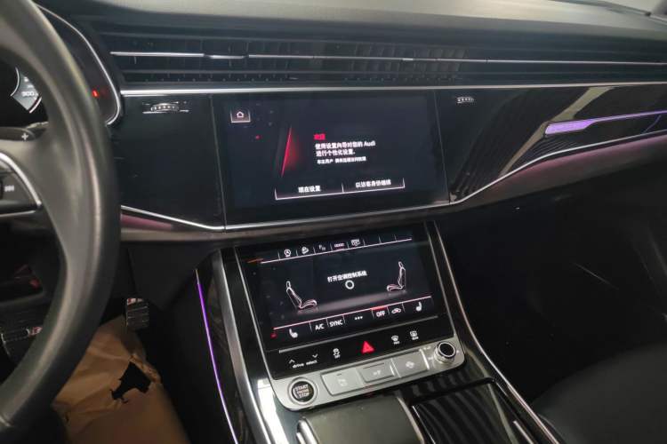 Used Audi Q8 2021 55 TFSI Luxury Dynamic Edition Audio And AC Panel