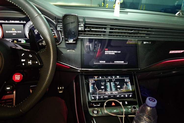 Used Audi Q8 2021 55 TFSI Prestige Dynamic Edition Audio And AC Panel