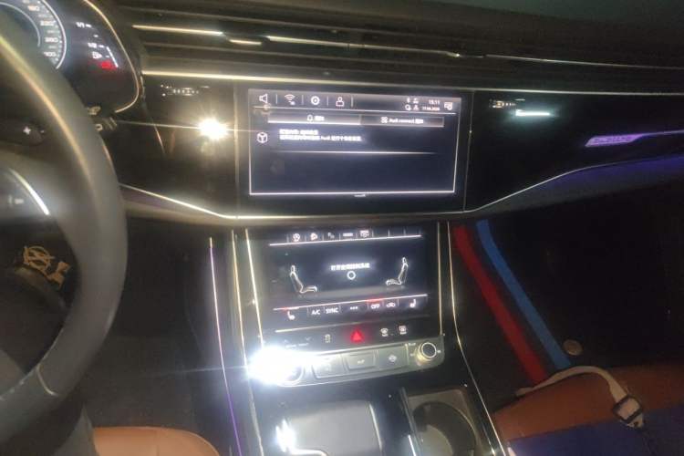 Used Audi Q8 2021 55 TFSI Luxury Dynamic Edition Audio And AC Panel