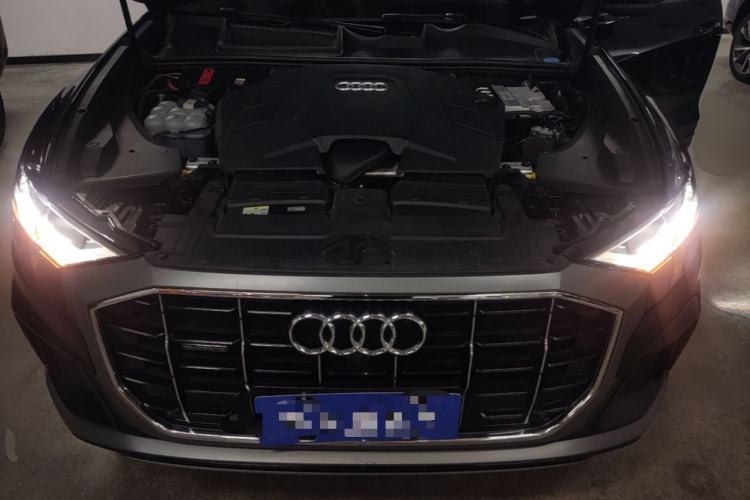 Used Audi Q8 2021 55 TFSI Luxury Dynamic Edition Engine Bay