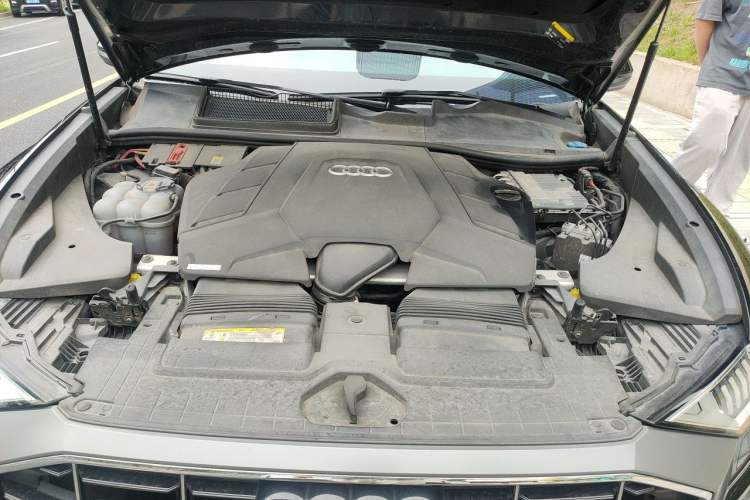 Used Audi Q8 2021 55 TFSI Prestige Dynamic Edition Engine Bay