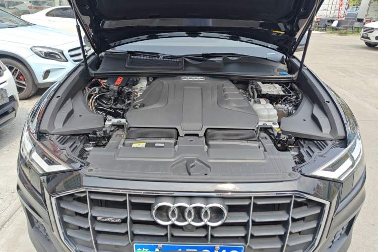 Used Audi Q8 2021 45 TFSI Luxury Prestige Edition Engine Bay