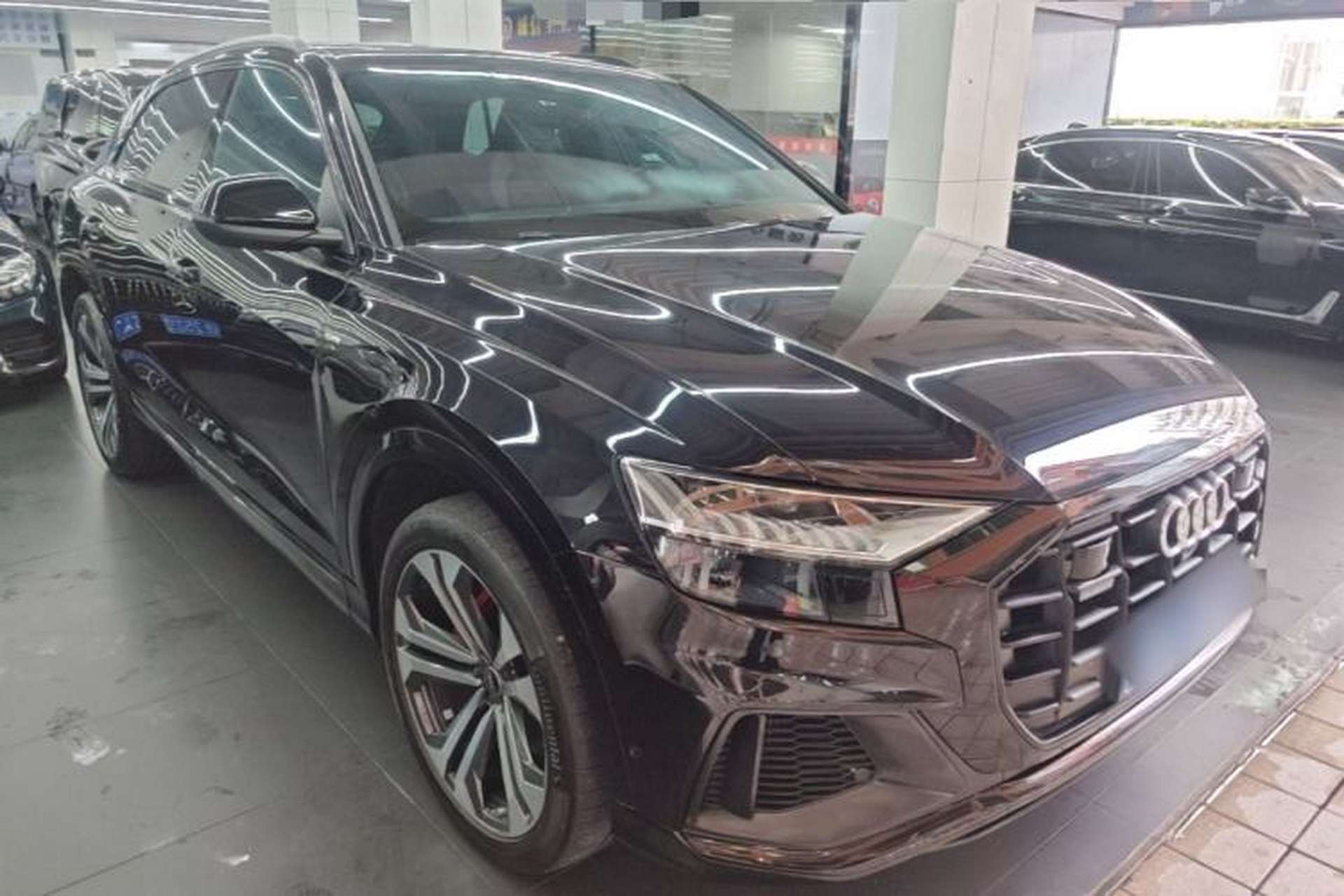 Used Audi Q8 2021 55 TFSI Prestige Dynamic Edition Front Right 45 Deg