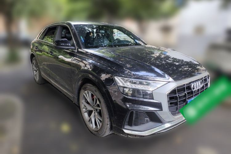 Used Audi Q8 2021 55 TFSI Prestige Dynamic Edition Front Right 45 Deg