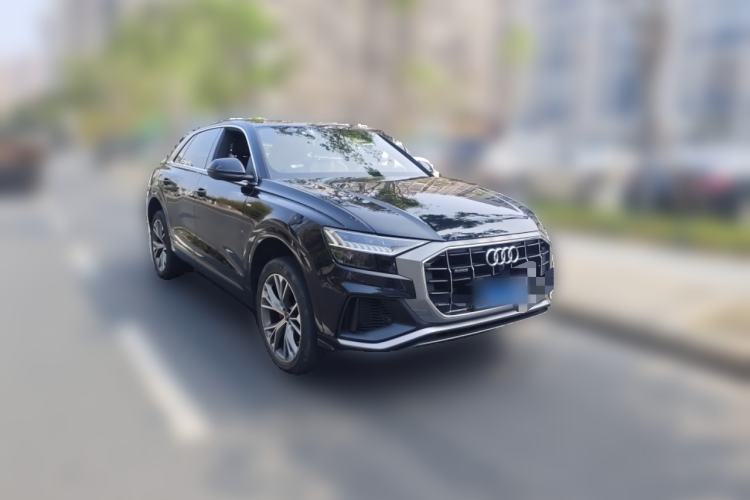 Used Audi Q8 2021 55 TFSI Prestige Dynamic Edition Front Right 45 Deg