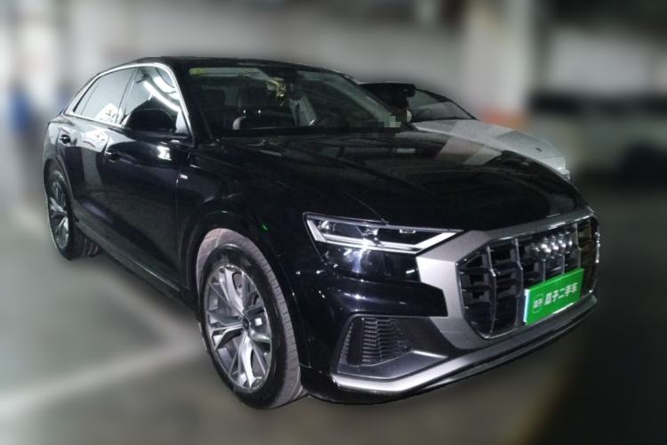 Used Audi Q8 2021 55 TFSI Luxury Dynamic Edition Front Right 45 Deg
