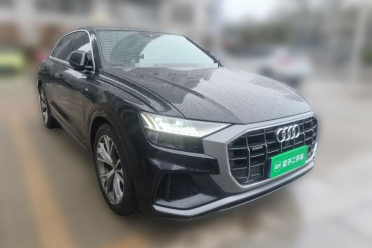 Used Audi Q8 2021 55 TFSI Prestige Dynamic Edition Front Right 45 Deg