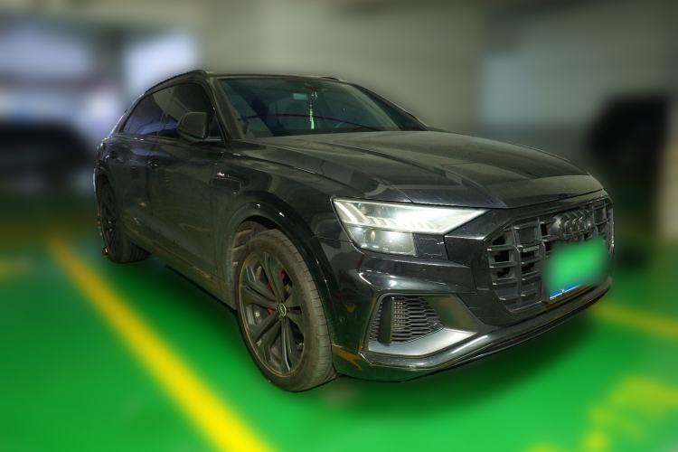 Used Audi Q8 2021 55 TFSI Prestige Dynamic Edition Front Right 45 Deg