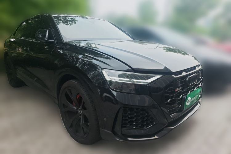 Used Audi Q8 2021 55 TFSI Luxury Dynamic Edition Front Right 45 Deg