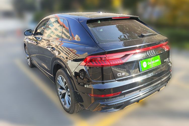 Used Audi Q8 2021 55 TFSI Luxury Dynamic Edition Rear Left 45 Deg