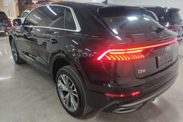 Used Audi Q8 2021 55 TFSI Luxury Dynamic Edition Rear Left 45 Deg