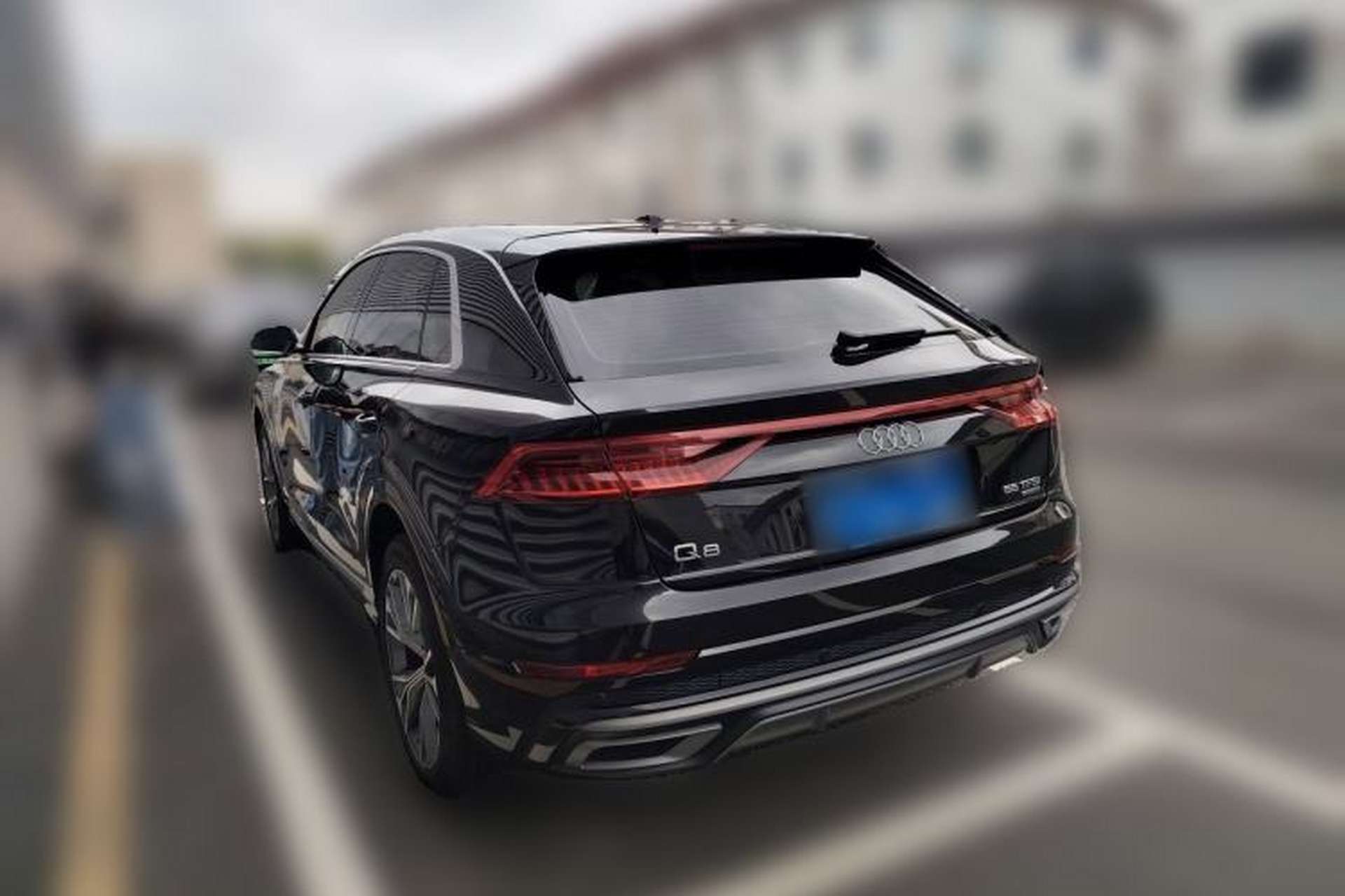 Used Audi Q8 2021 55 TFSI Prestige Dynamic Edition Rear Left 45 Deg