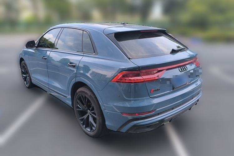 Used Audi Q8 2021 55 TFSI Luxury Dynamic Edition Rear Left 45 Deg